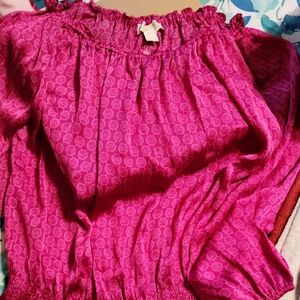 Michael Kors Fuchsia Blouse